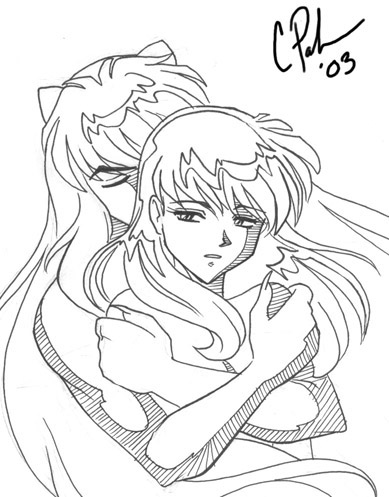 Inu Yasha and Kagome