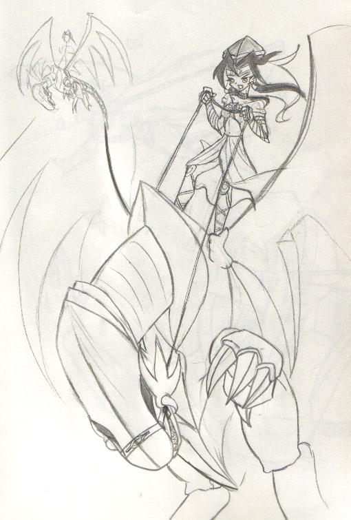 Yumi Riding Dark Eyes