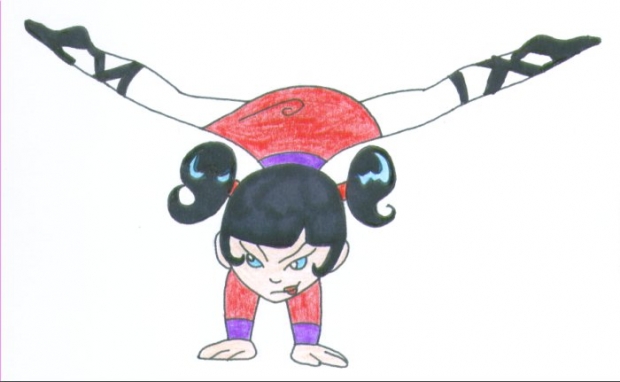 Kimiko Handstand