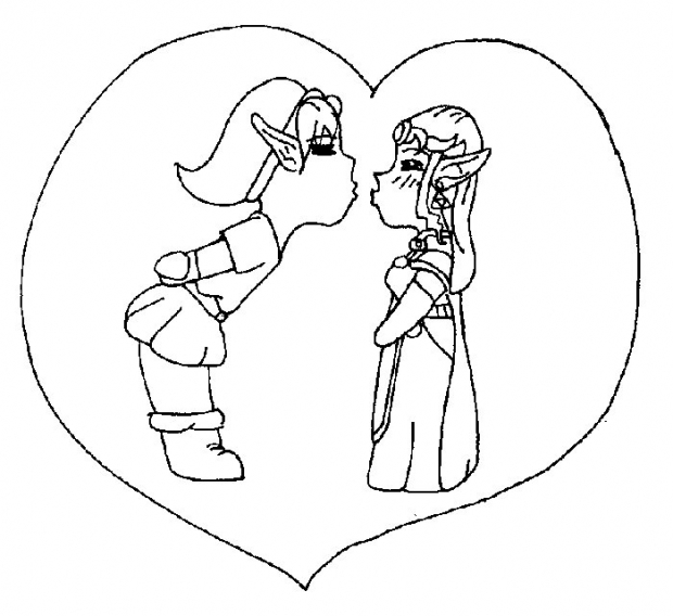 Lovey Dovey Zeldaxlink