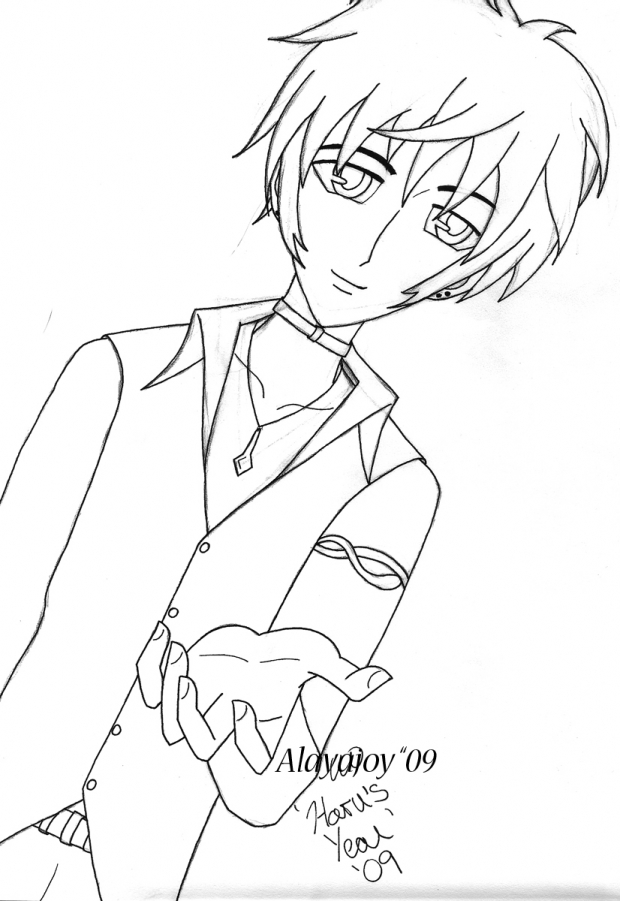 Haru's Year Lineart