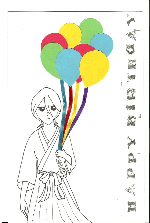 Rukia Birthday Card