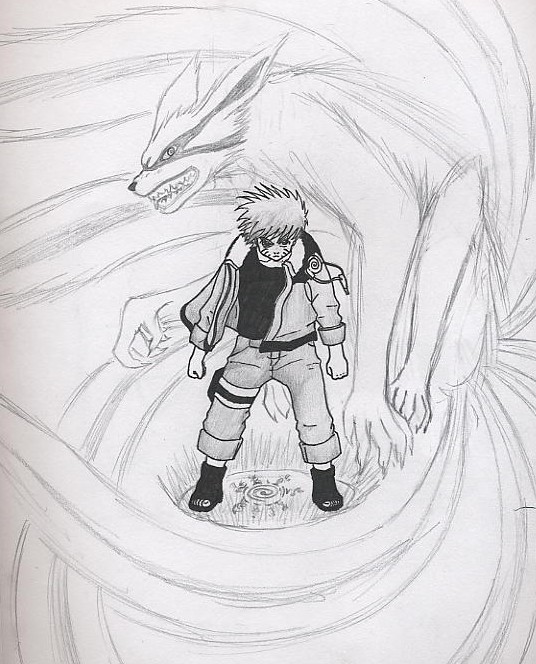 Naruto And The Kyuubi