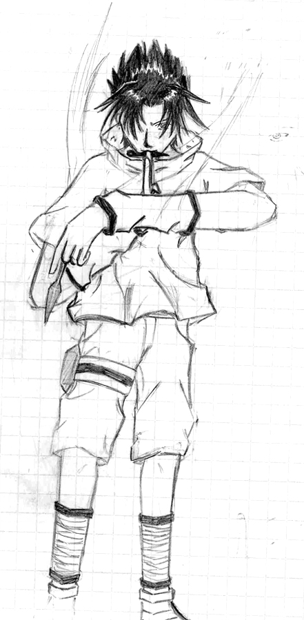 Fabric Practice With Sasuke