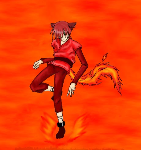 Fox-demon Colored