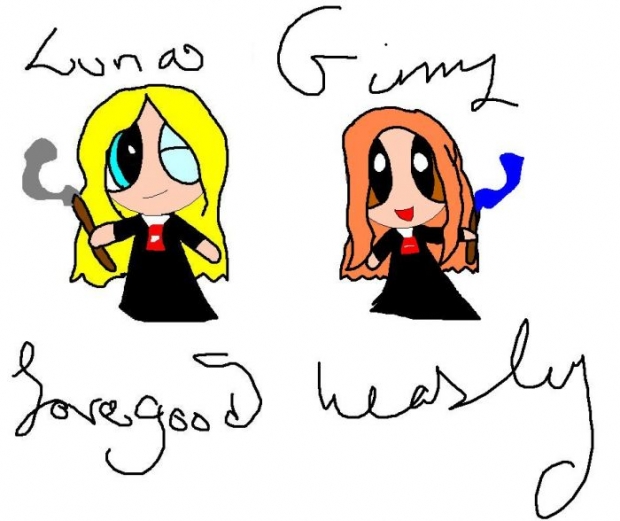 Powerpuff Girls Ginny And Luna