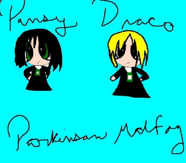 Draco And Pansy Powerpuff Form