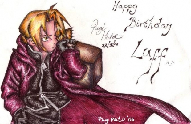 Ed For The Birthday Girl,  Luff