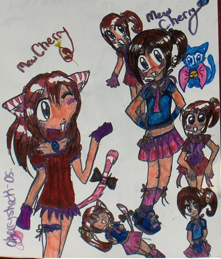 Mew Cherry(me As A Mew Mew)