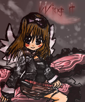 Wing It --dark Cherri