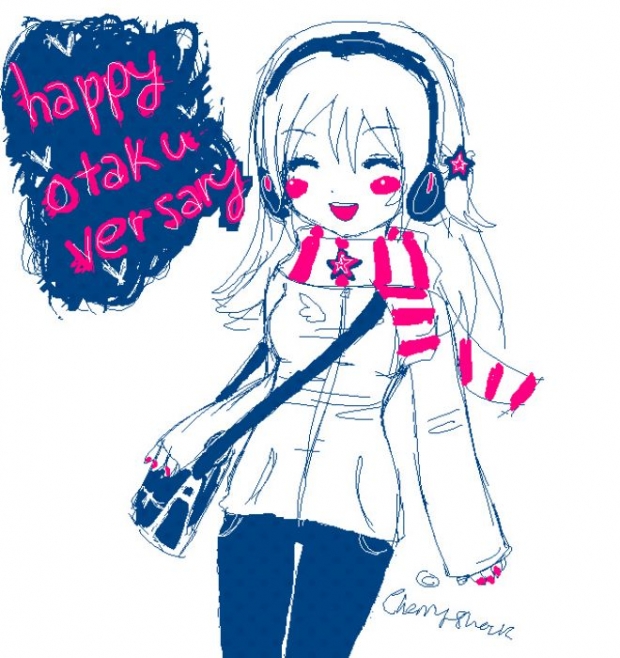 Happy Otaku-versary,sayoko!