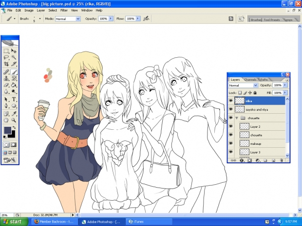 Work in Progress : Partygoers