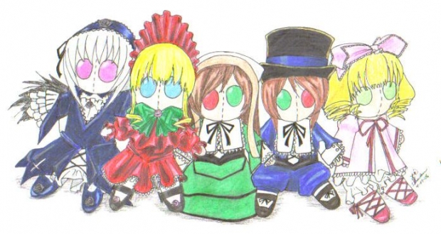 Rozen Maiden Plushies