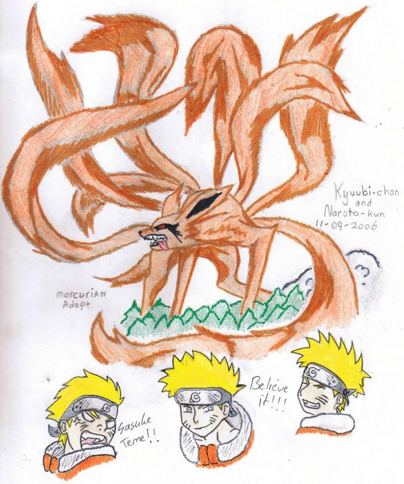 Kyuubi And Naruto