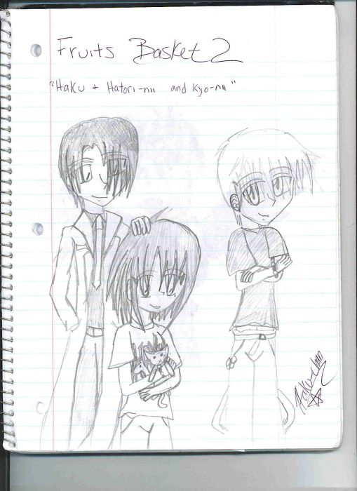 Haku With Hatori-nii And Kyo-nii