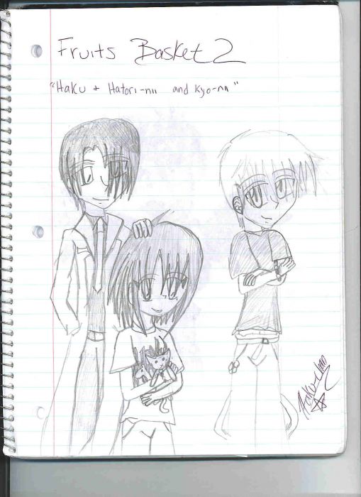 Haku With Hatori-nii And Kyo-nii