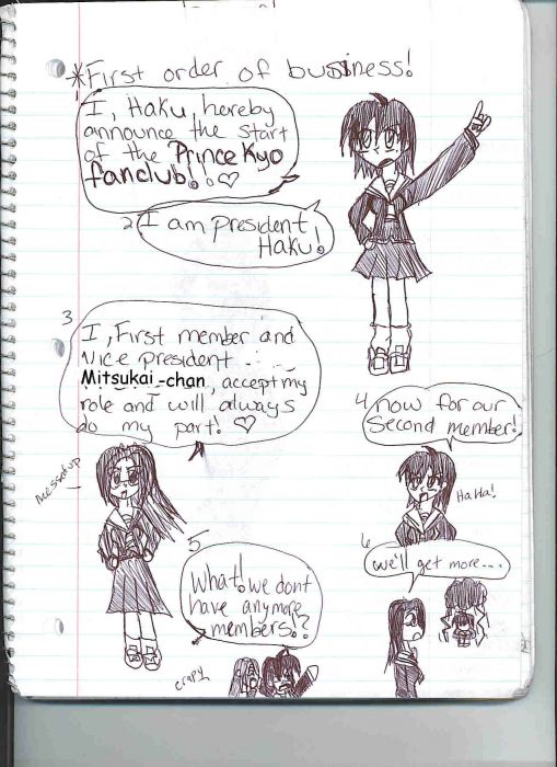 First Order Of Business!kyo Fanclub