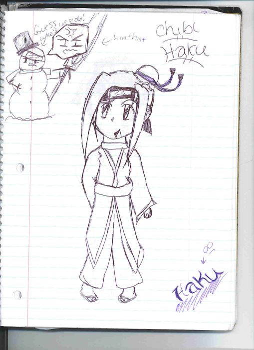 Chibi Haku-san...o_o