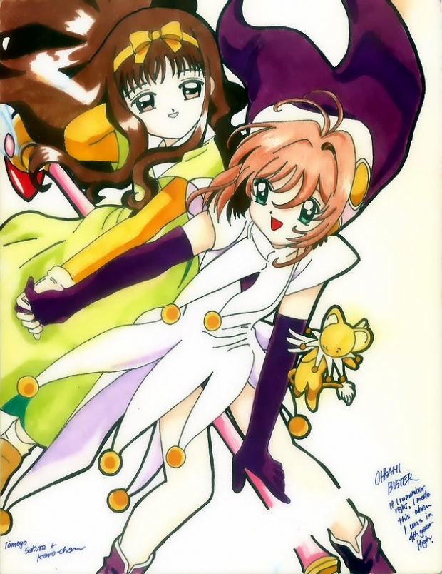 Riding On The Staff!