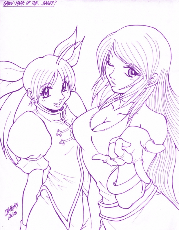Garou: Mark Of The... Babes? (line)