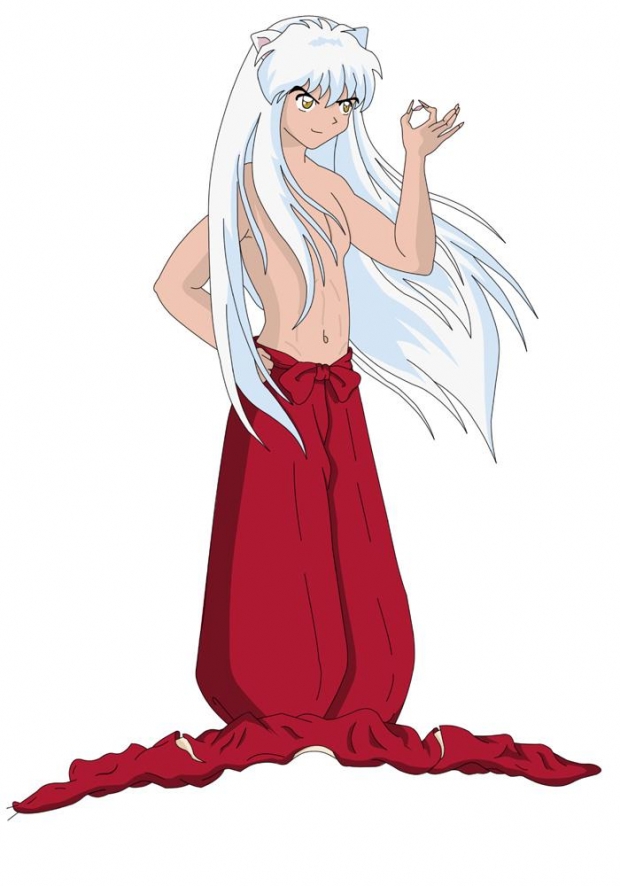 Shirtless Inu Yasha