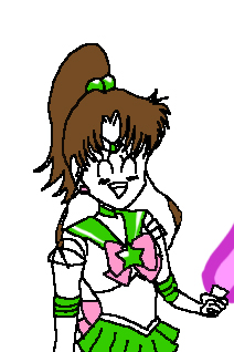 Sailor Jupiter With A Lightsaber
