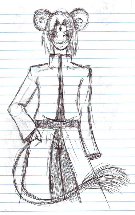 Oc Taurus Pen Sketch