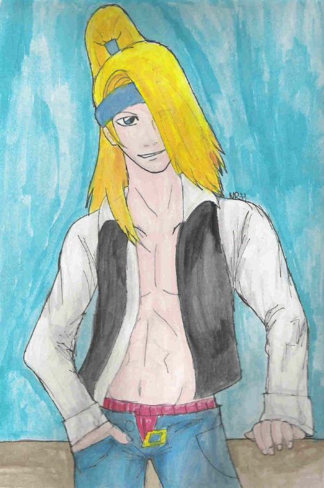 Deidara Painted