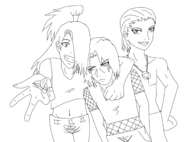 Akatsuki Ot3 - Lineart