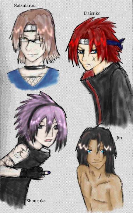 My Original Naruto Boys