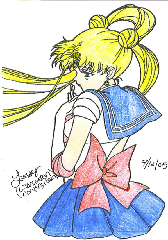 Sailor Moon Color Pencil/marker