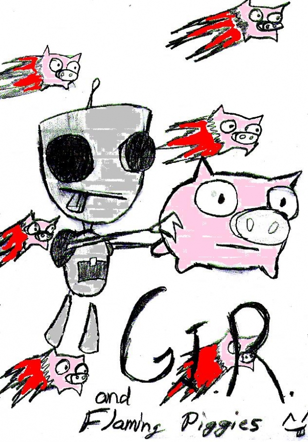 G.i.r. And The Flaming Piggies
