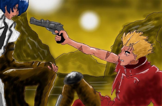 Colored: Vash Points Gun