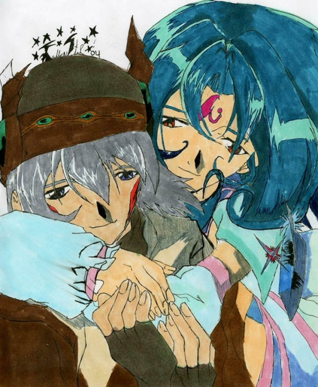 Tsukasa & Subaru (color)