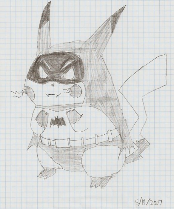 Pikachu The Batman