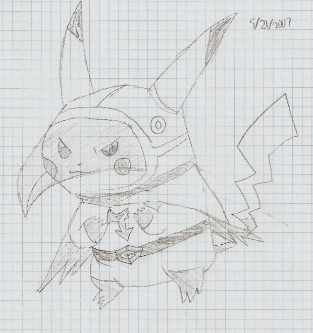 Pikachu The Gatchaman