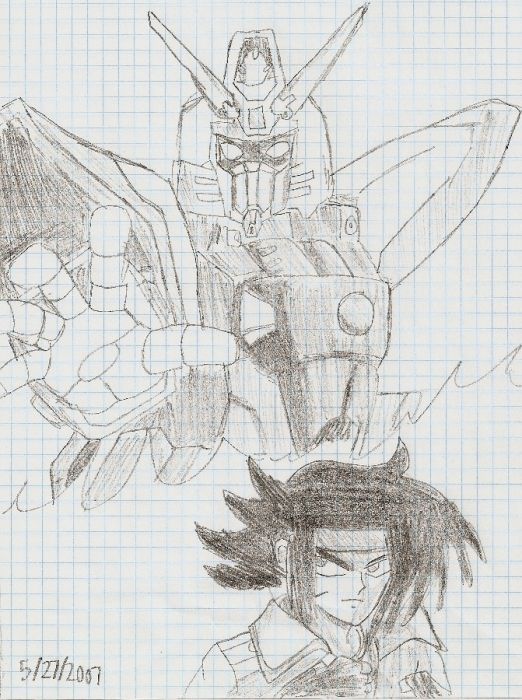 Shining Gundam And Domon Kasshu