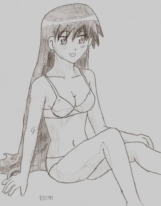 Sakaki In A Bikini