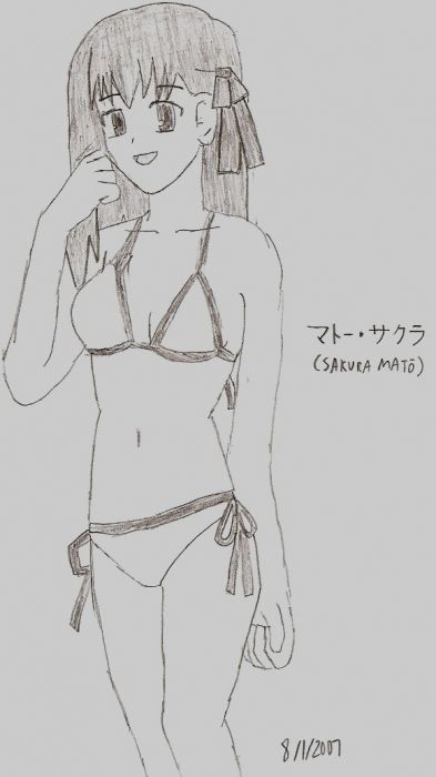 Sakura In A Bikini