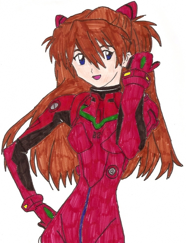 Asuka The Evangelion Pilot