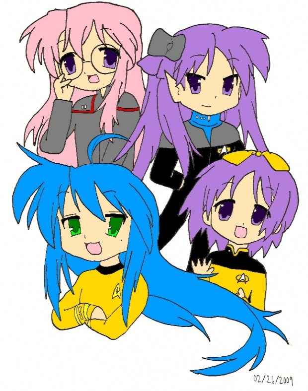 Trekime No. 1: Trekkie Star (colored)