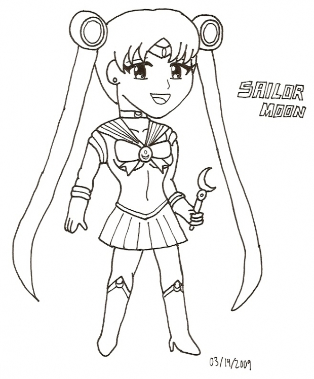 Super-Deformed Sailor Moon