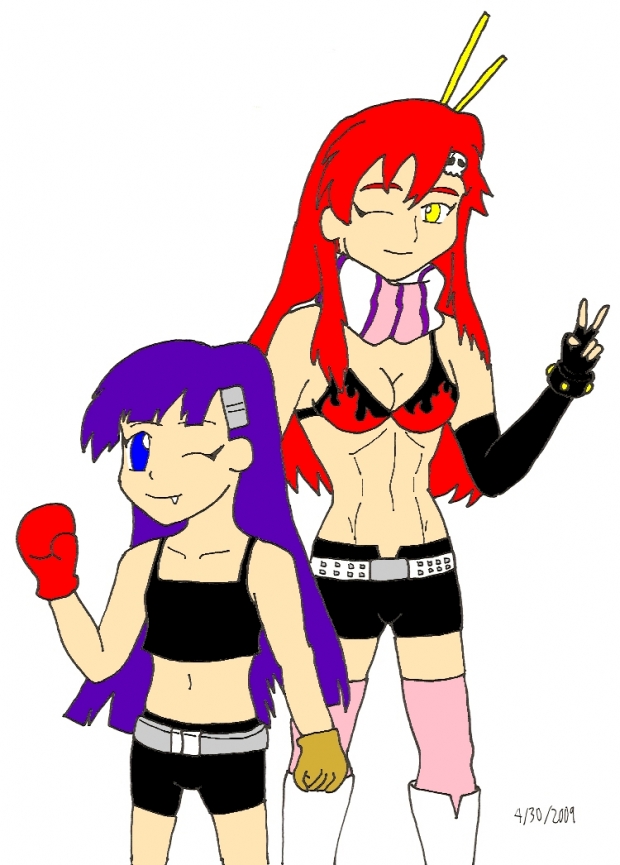 Kiyal And Yoko (colored)