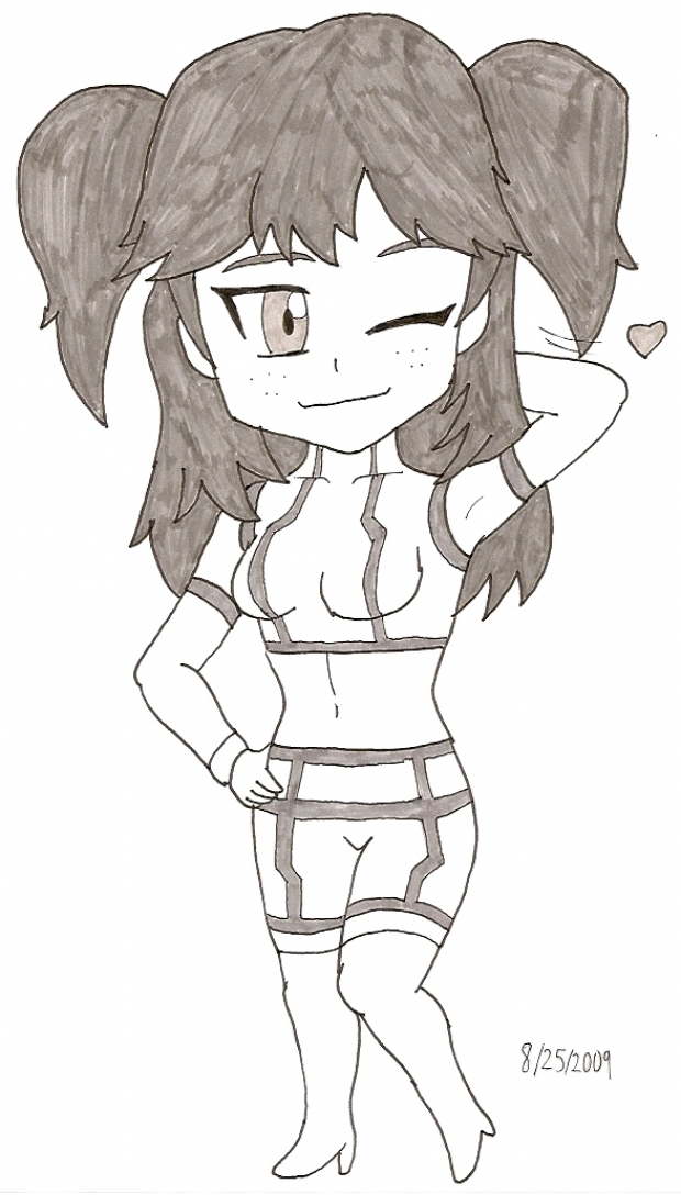 SD Nena Trinity (B&W)