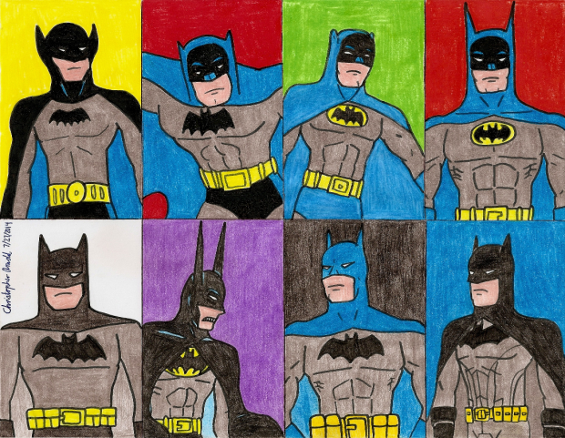 Batman Throughout the Years
