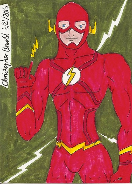 JLW The Flash Sketch Card