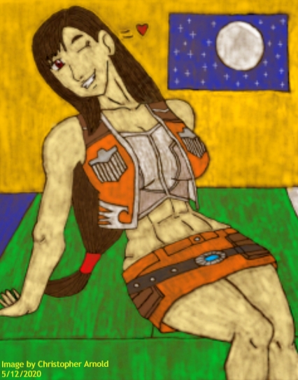 Tifa Lockhart Pin-Up