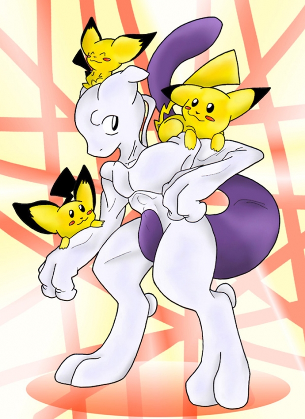 Mewtwo And Pichu Bros