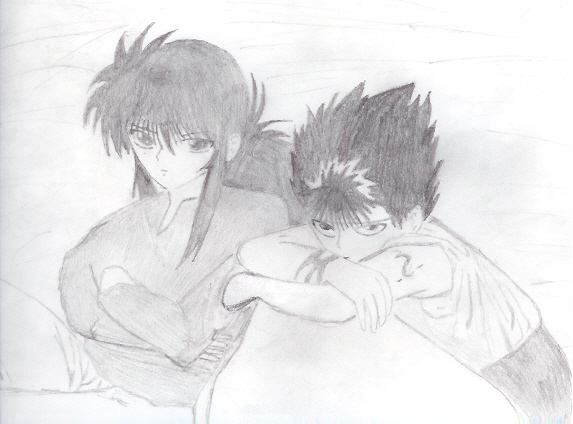 Kurama and Hiei