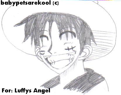 A Kiss For You Luffy-Poo